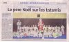 Le P�re No�l abonn� aux tatamis du Judo-Club de BISCHWILLER!